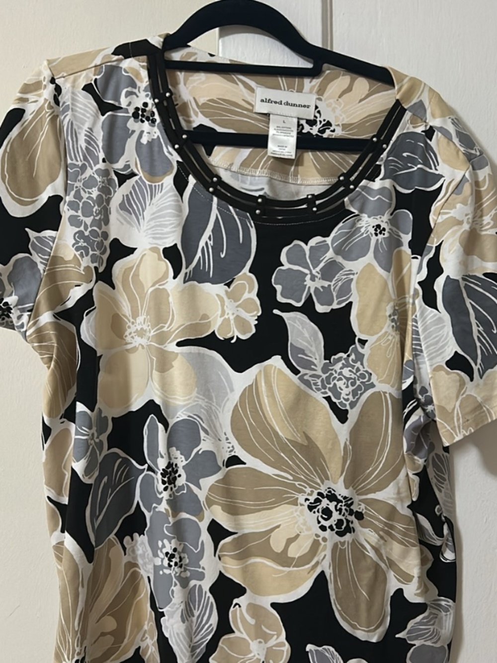 Alfred Dunner Floral Top Large